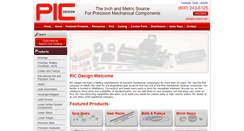 Desktop Screenshot of pic-design.com